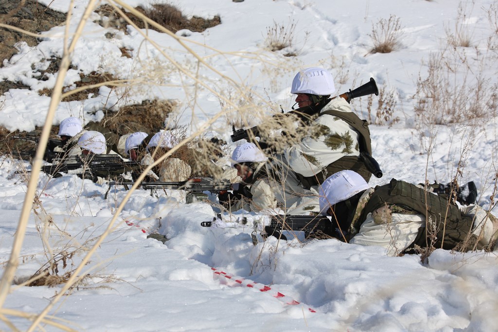 Winter Drills of Armed Forces of the Republic of Kazakhstan (14)