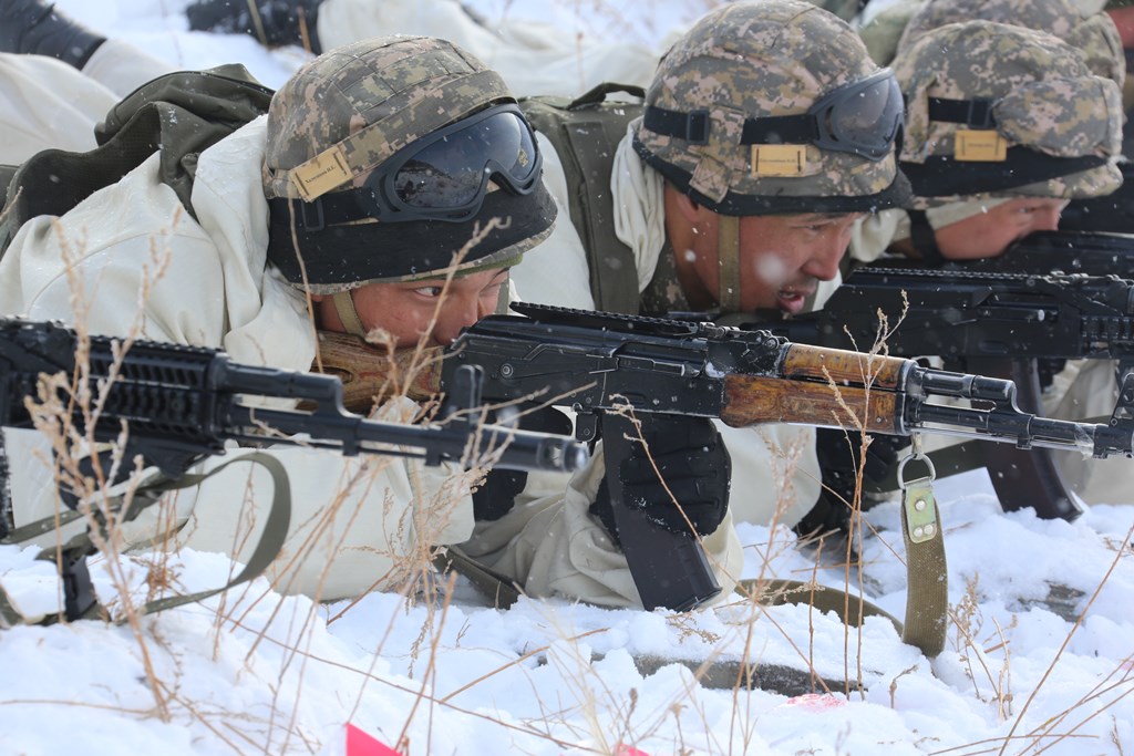 Winter Drills of Armed Forces of the Republic of Kazakhstan (8)