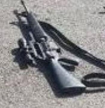 Weapons and Ammunition Seized by Syrian Army M16A1