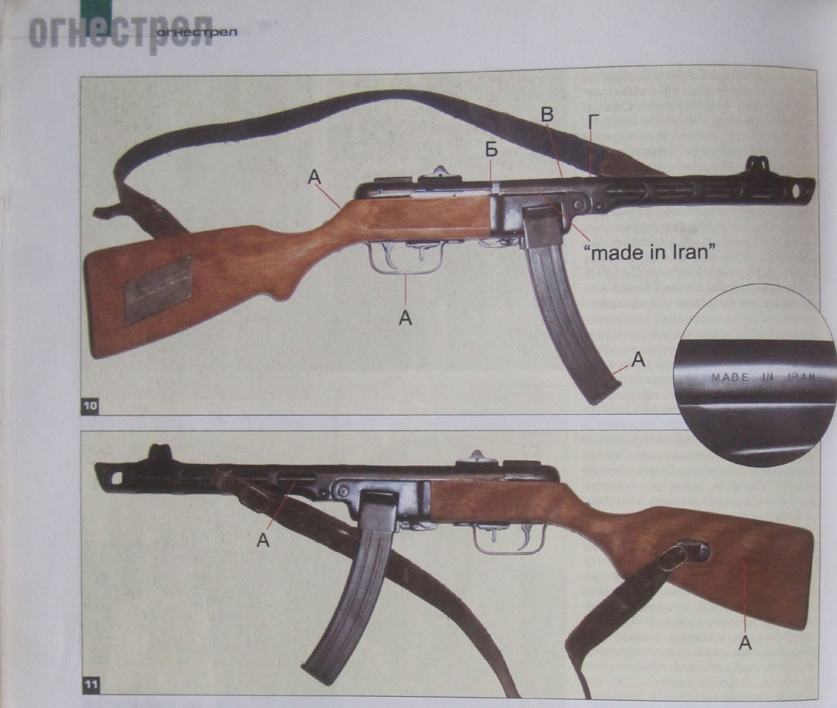 History of Soviet PPSh Submachine Guns That Were Made in Iran