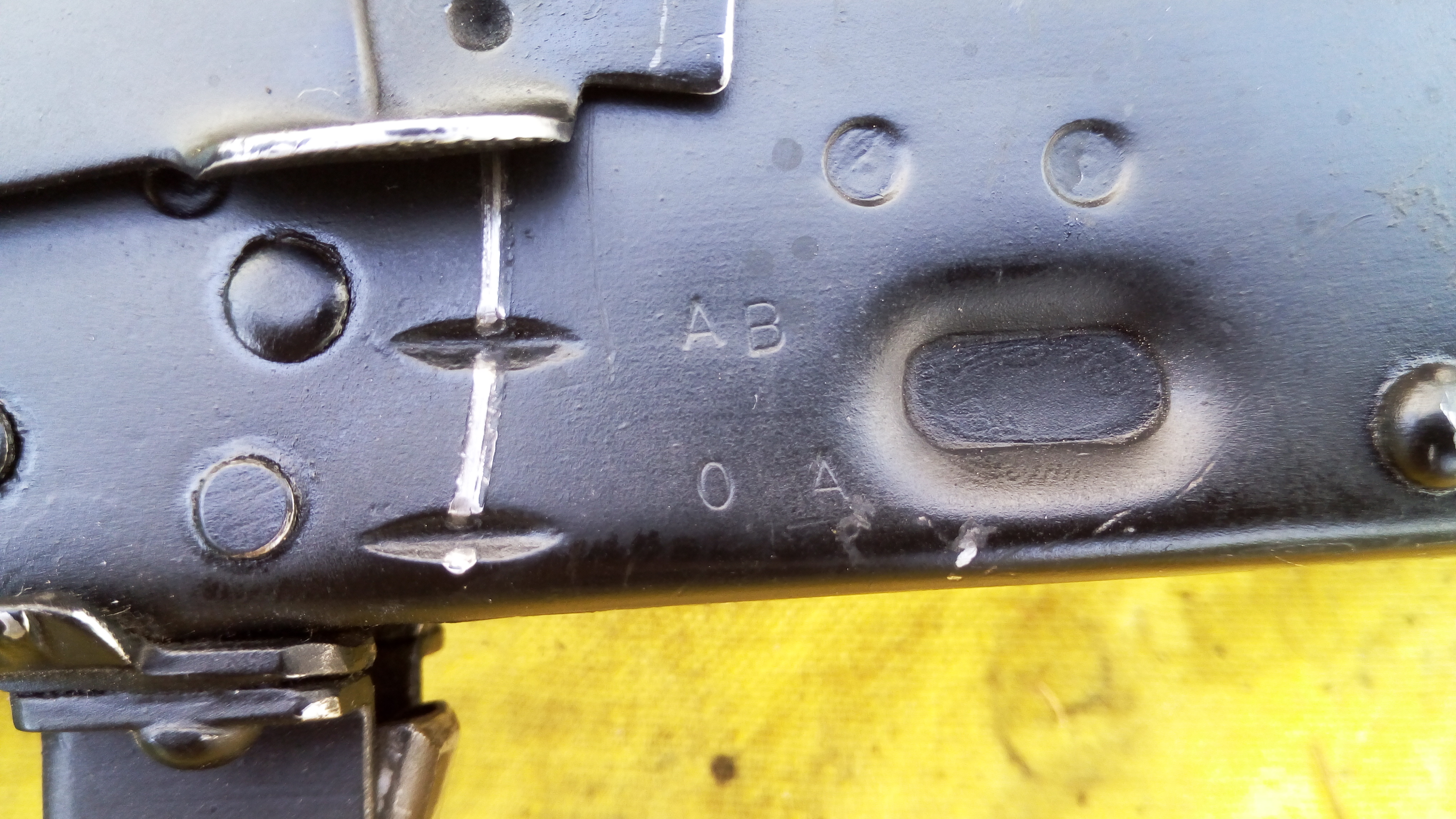 Another example. Instead of “ОД” (OD), the marking is “ОА” (OA), which also makes zero sense.