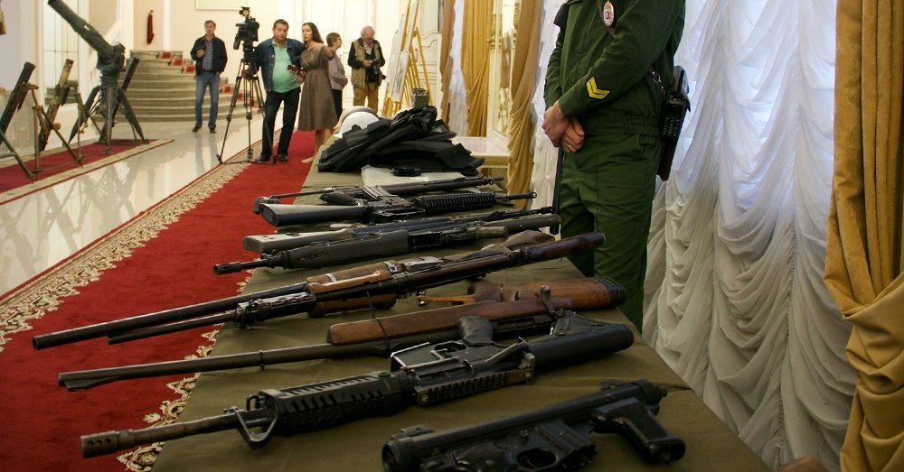 Syrian War Trophies Exhibited in Russia Yekaterinburg (2)