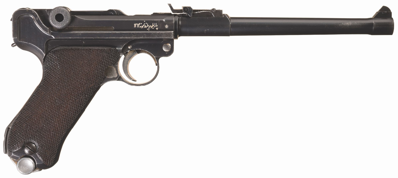 5 Iranian Firearms December 2019 Rock Island - Artillery Luger (1)